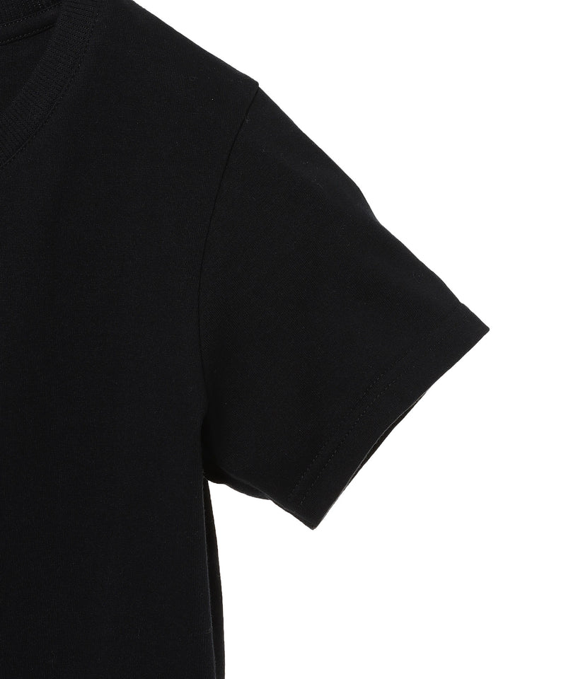 ロック(rokh)｜Embroidered Logo Cropped Tshirt｜スニーカー 