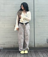 モデル身長：157cm / カラー：Off-White / サイズ：F