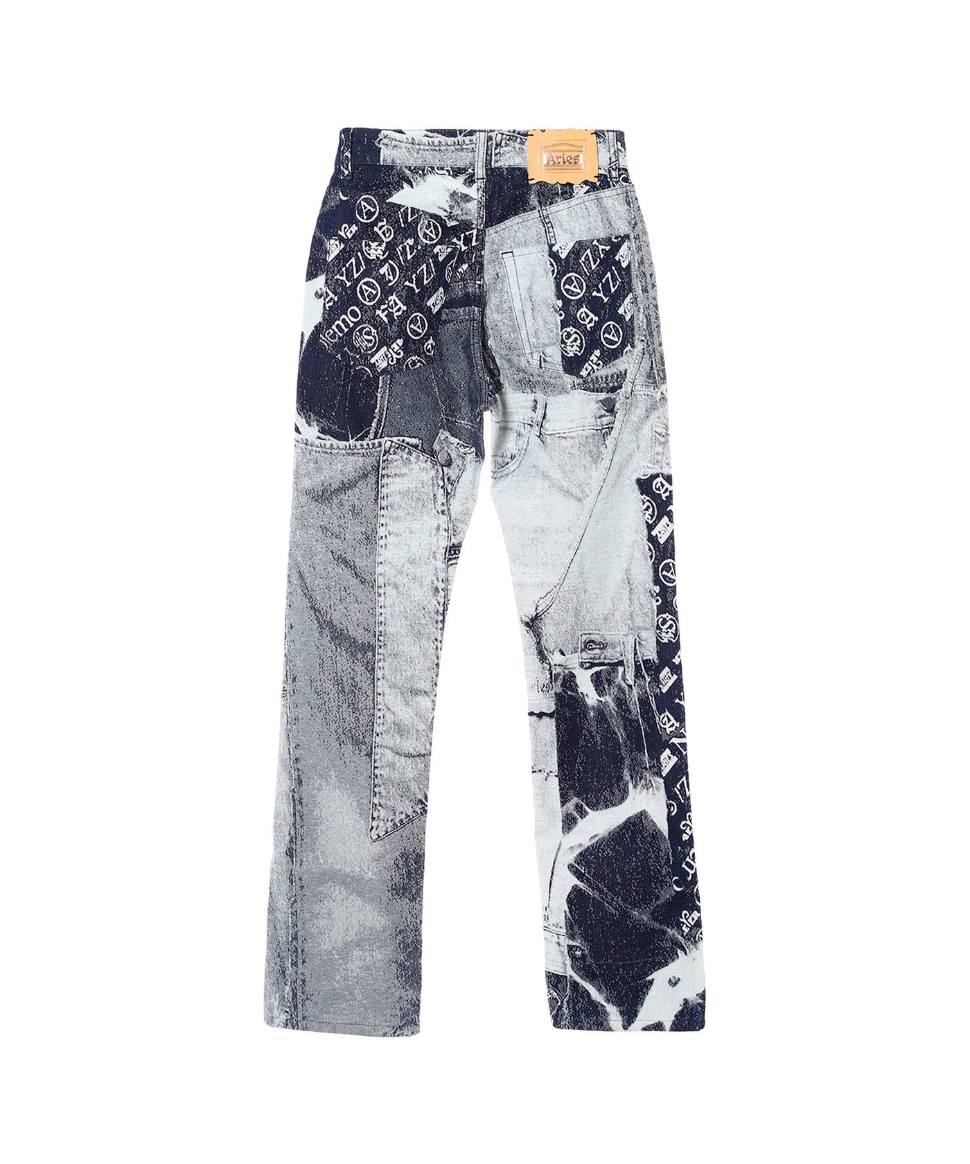 アリーズ(Aries)｜Jacquard Patchwork Lilly Jean｜スニーカー・ファッションのForget-me-nots