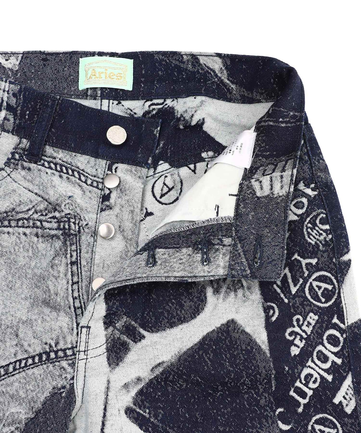 アリーズ(Aries)｜Jacquard Patchwork Lilly Jean｜スニーカー