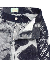 Jacquard Patchwork Lilly Jean-Aries-Forget-me-nots Online Store