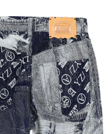 Jacquard Patchwork Lilly Jean-Aries-Forget-me-nots Online Store