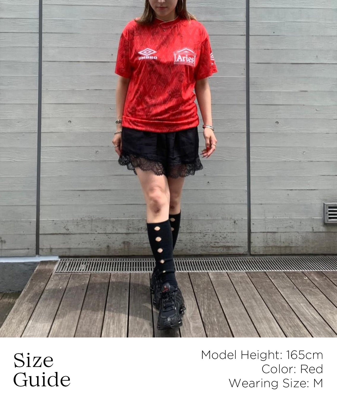 アリーズ(Aries)｜Red Roses Ss Football Jersey - 242248012009