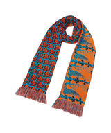 Roses Are Orange Scarf-MONTMARTRE NEW YORK-Forget-me-nots Online Store