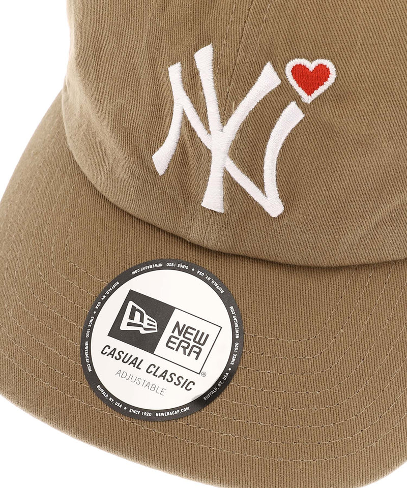 Yankees Red Heart Embroidery Cap-BASICKS-Forget-me-nots Online Store