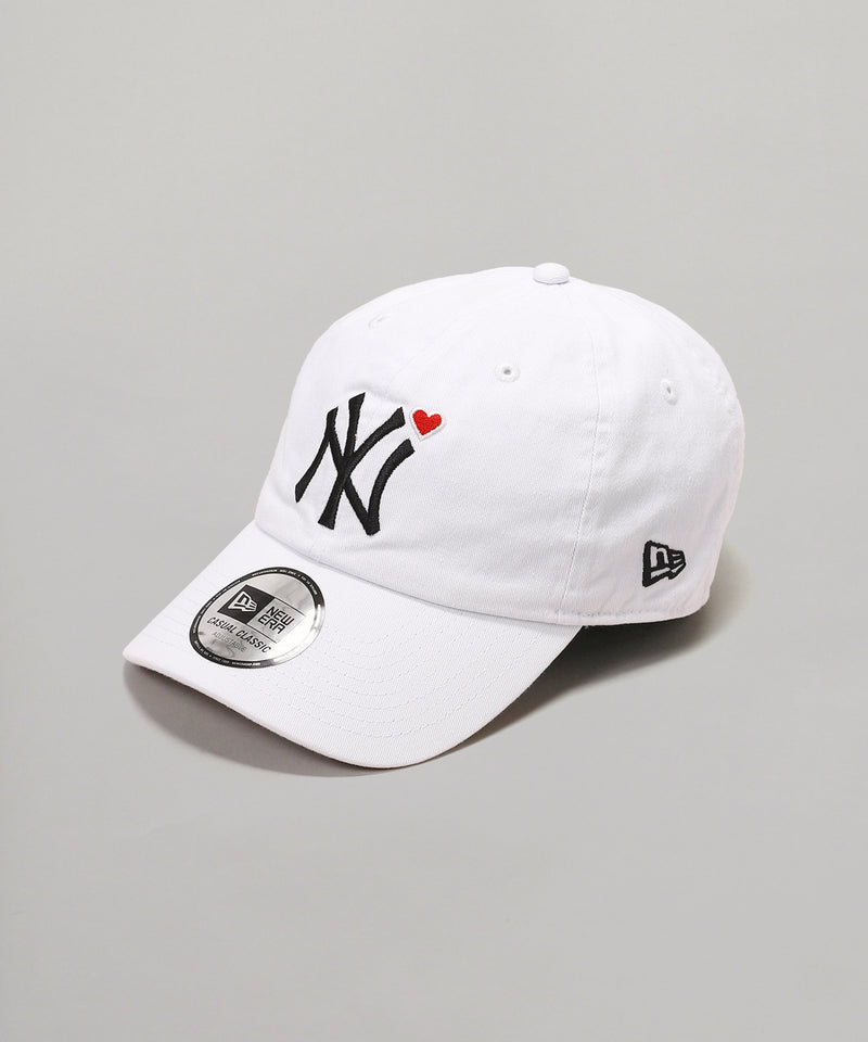 Yankees Red Heart Embroidery Cap-BASICKS-Forget-me-nots Online Store