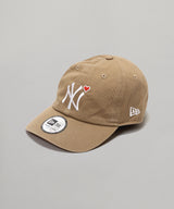 Yankees Red Heart Embroidery Cap-BASICKS-Forget-me-nots Online Store