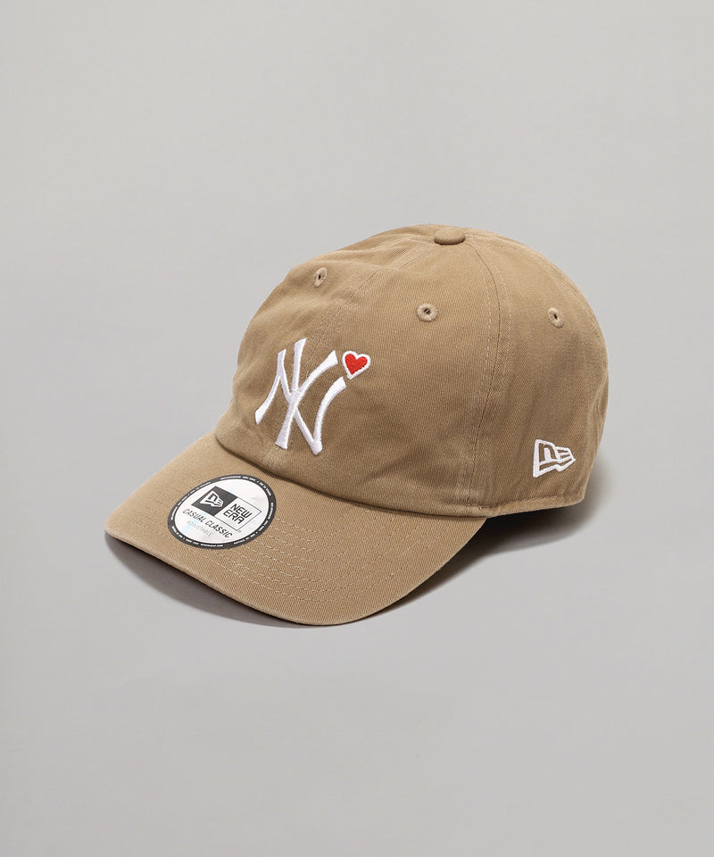 Yankees Red Heart Embroidery Cap-BASICKS-Forget-me-nots Online Store