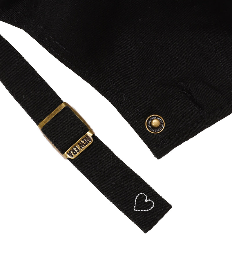 Yankees Heart Embroidery Cap-BASICKS-Forget-me-nots Online Store