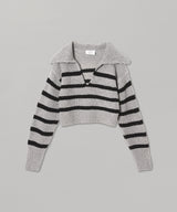 Big Collar Knit-BASICKS-Forget-me-nots Online Store