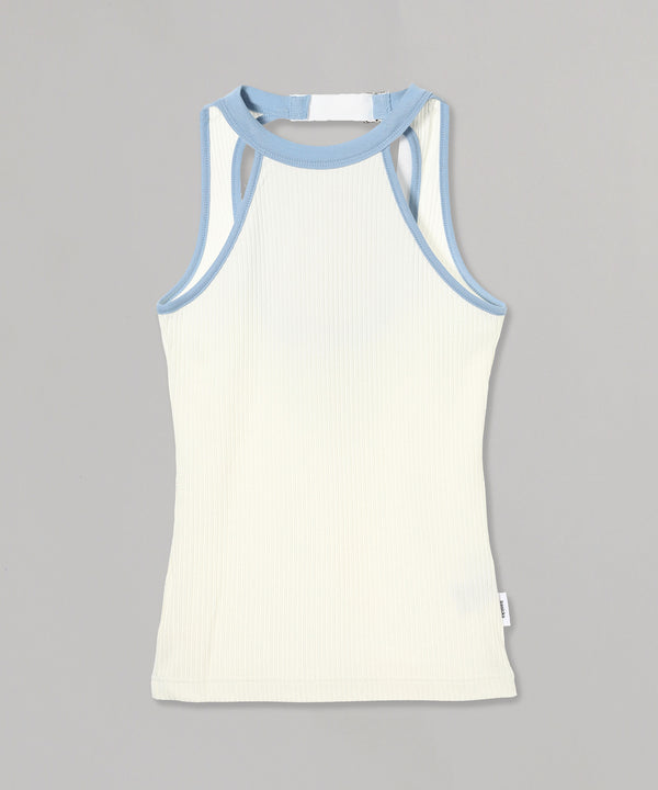 Ring Belted Tank-Top-BASICKS-Forget-me-nots Online Store