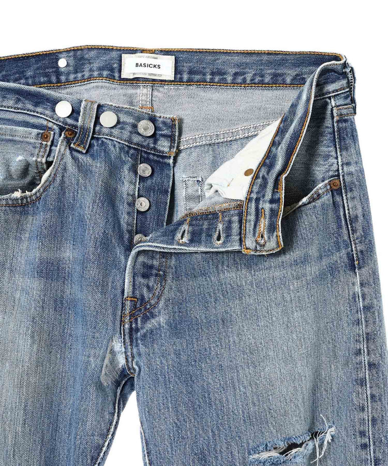 x Levis Heart Pocket Damage Denim-BASICKS-Forget-me-nots Online Store