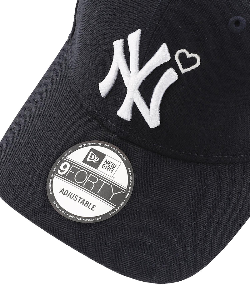 ベイシックス(BASICKS)｜9 Forty Yankees Heart Embroidery Cap 