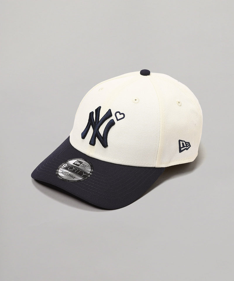 BASICKS Yankees Heart Embroidery Cap - 帽子