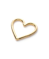 Gold Plating Heart Carbiner-BASICKS-Forget-me-nots Online Store