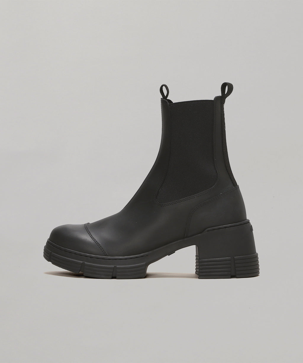 ガニー(GANNI)｜Recycled Rubber Heeled City Boot｜スニーカー