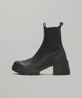 Recycled Rubber Heeled City Boot-GANNI-Forget-me-nots Online Store