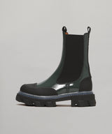 Cleated Mid Chelsea Boot Trans-GANNI-Forget-me-nots Online Store