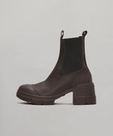 Recycled Rubber Heeled City Boot-GANNI-Forget-me-nots Online Store