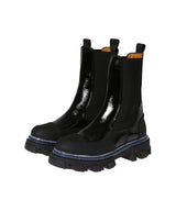 Cleated Mid Chelsea Boot Trans-GANNI-Forget-me-nots Online Store