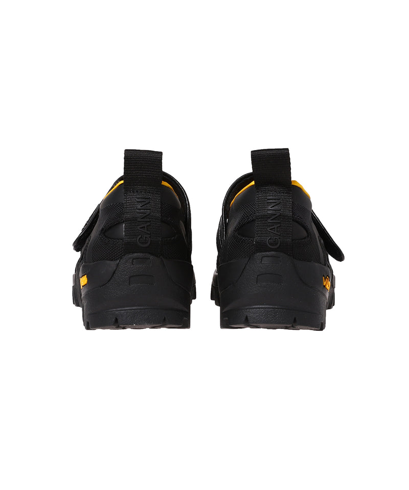 Performance Velcro Mary Jane Ballerina-GANNI-Forget-me-nots Online Store