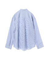 Thomas Mason Heart Cowboy Embroidery Oversized Shirt-BASICKS-Forget-me-nots Online Store