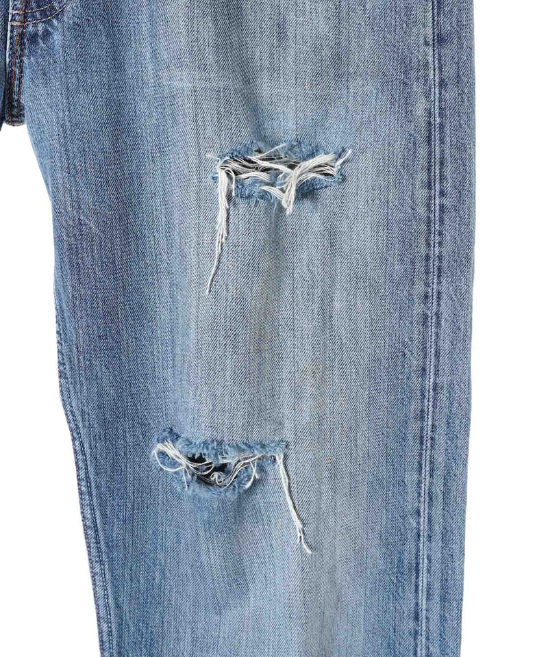 Vintage Levis Heart Pocket Damage Denim-BASICKS-Forget-me-nots Online Store