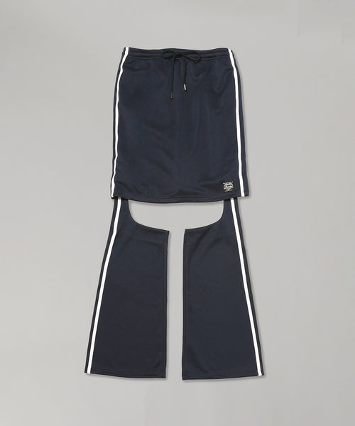 Sporty Cut-Out Trouser-BASICKS-Forget-me-nots Online Store