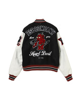 Vintage Style Varsity Jacket-BASICKS-Forget-me-nots Online Store