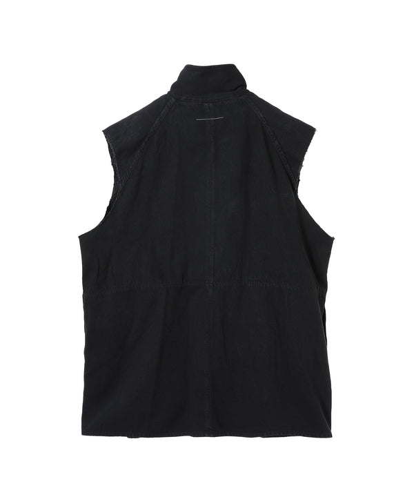 Sleeveless Pocket Vest Dress-MM6 Maison Margiela-Forget-me-nots Online Store