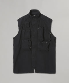 Sleeveless Pocket Vest Dress-MM6 Maison Margiela-Forget-me-nots Online Store