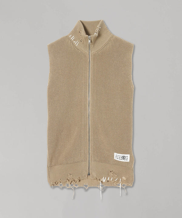 Gilet-MM6 Maison Margiela-Forget-me-nots Online Store