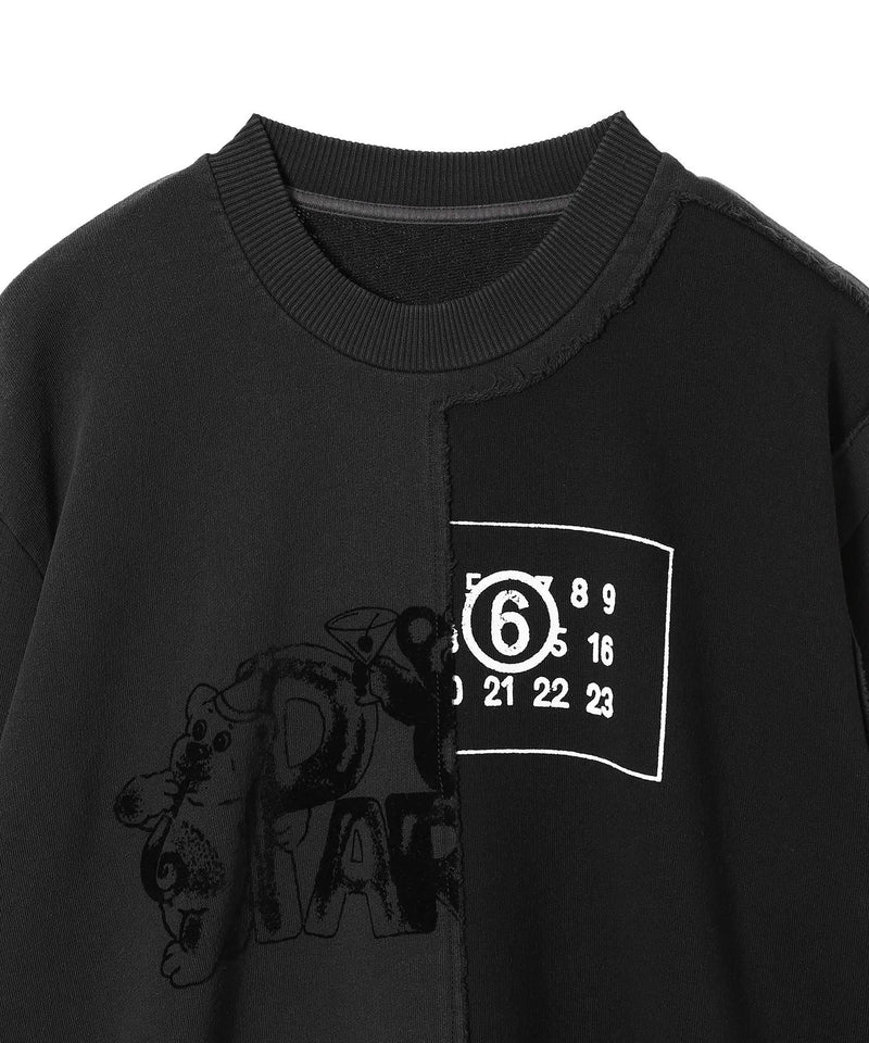 Numeric Sweatshirt-MM6 Maison Margiela-Forget-me-nots Online Store