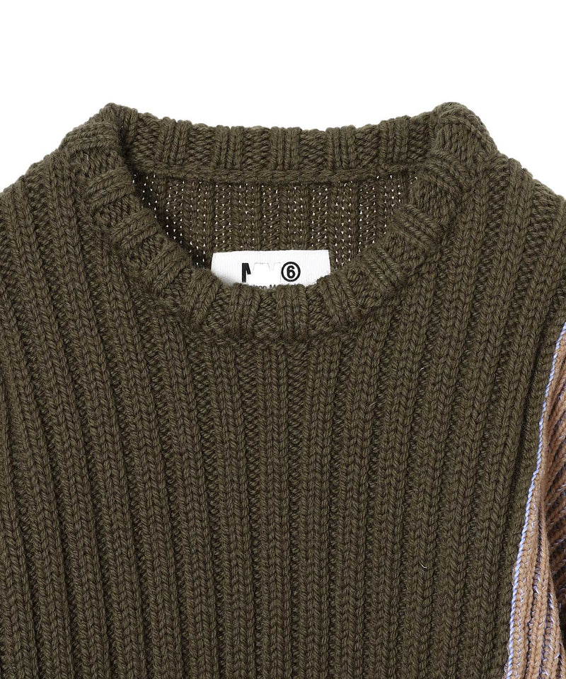 Crewneck-MM6 Maison Margiela-Forget-me-nots Online Store