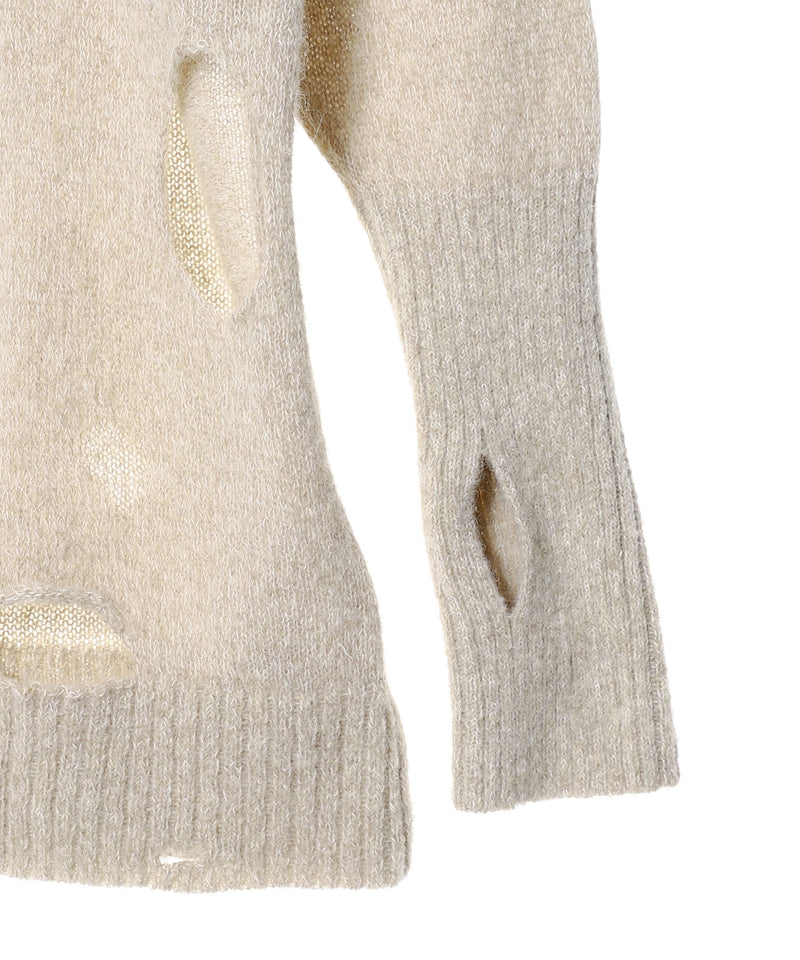 V-Neck-MM6 Maison Margiela-Forget-me-nots Online Store