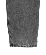 Black Denim Trousers-MM6 Maison Margiela-Forget-me-nots Online Store