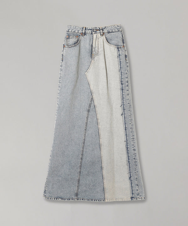 5 Pocket Denim Long Skirt-MM6 Maison Margiela-Forget-me-nots Online Store