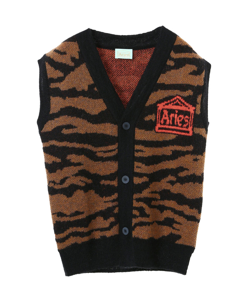 ＜Sale＞Kurt Knit Sweater Vest-Aries-Forget-me-nots Online Store