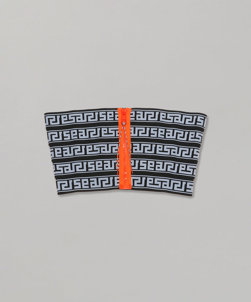 ＜Archive Sale＞Meandros Logo Elastic Top-Aries-Forget-me-nots Online Store