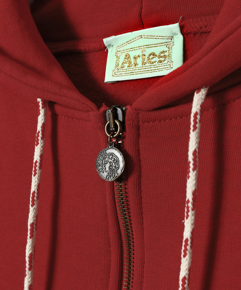 Temple Zip Through Hoodie - Baby-Aries-Forget-me-nots Online Store