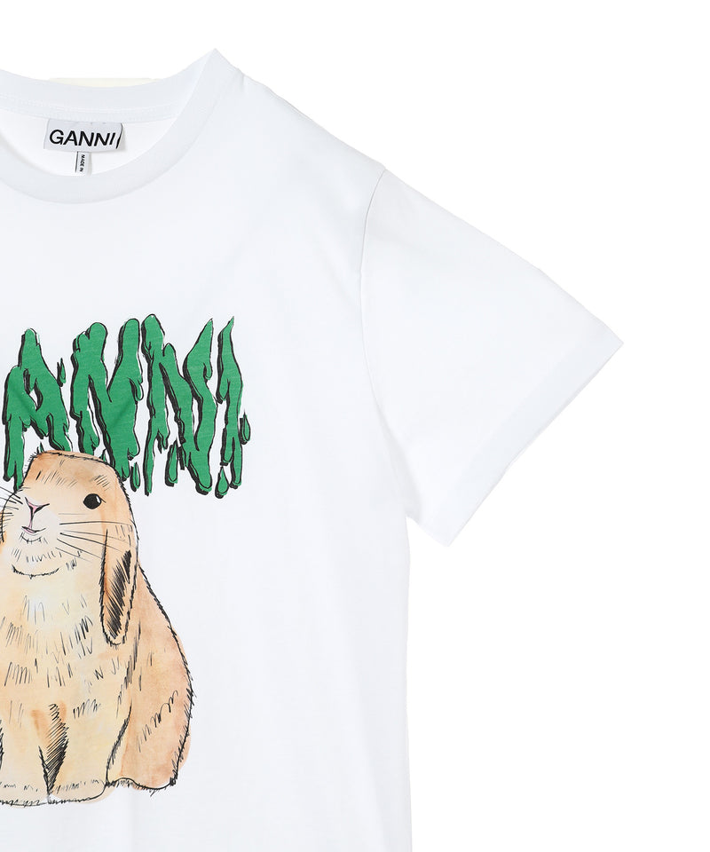 T-Shirt Bunny-GANNI-Forget-me-nots Online Store