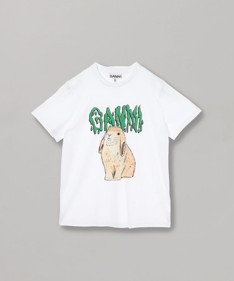 T-Shirt Bunny-GANNI-Forget-me-nots Online Store