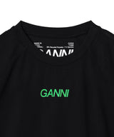 Active Mesh T-Shirt-GANNI-Forget-me-nots Online Store