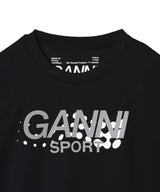 Active Mesh Layered T-Shirt-GANNI-Forget-me-nots Online Store