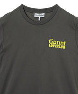 Thin Jersey Loveclub Relaxed T-Shirt-GANNI-Forget-me-nots Online Store