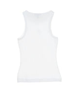 Soft Cotton Rib Tank Top-GANNI-Forget-me-nots Online Store