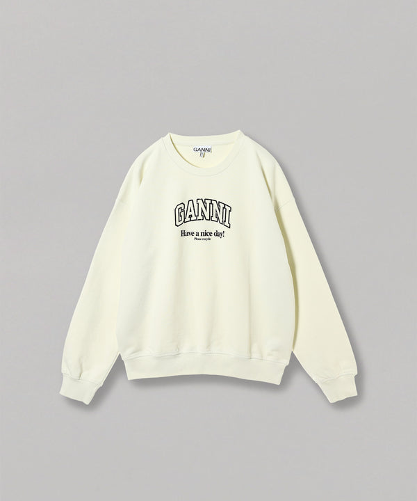 Isoli Ganni Oversized Sweatshirt-GANNI-Forget-me-nots Online Store