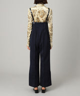 Printed Velour Jersey Turtleneck-GANNI-Forget-me-nots Online Store