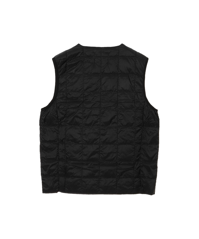 Mens V-Neck Down Vest-TAION-Forget-me-nots Online Store