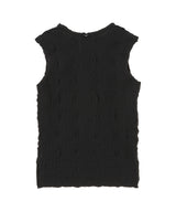 Shrunk-Knit Sleeveless Top-kotohayokozawa-Forget-me-nots Online Store